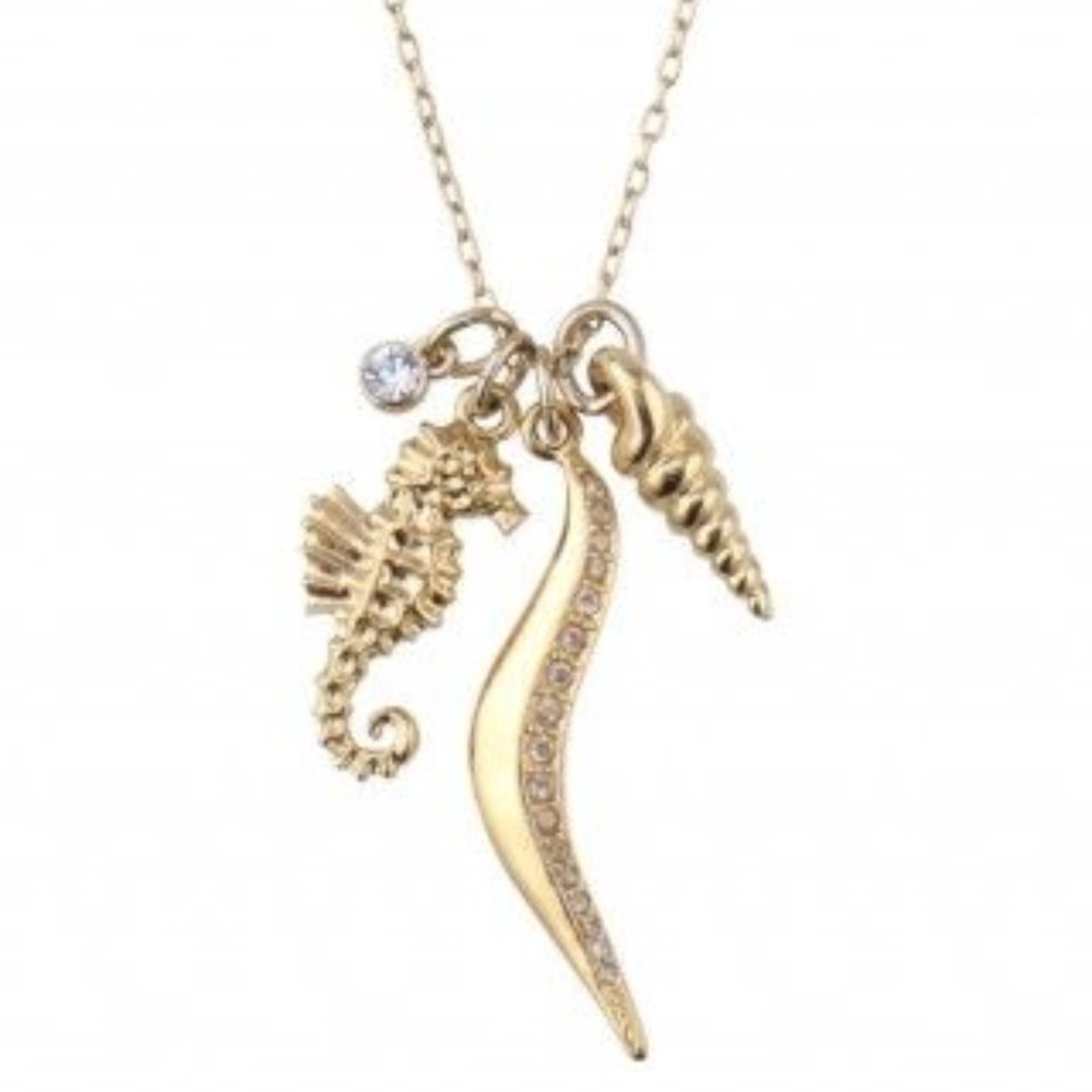 Stella & Dot Sunset Beach Charm Necklace